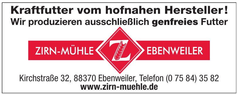 Zirn Mühle Ohg Zirn Mühle Ohg