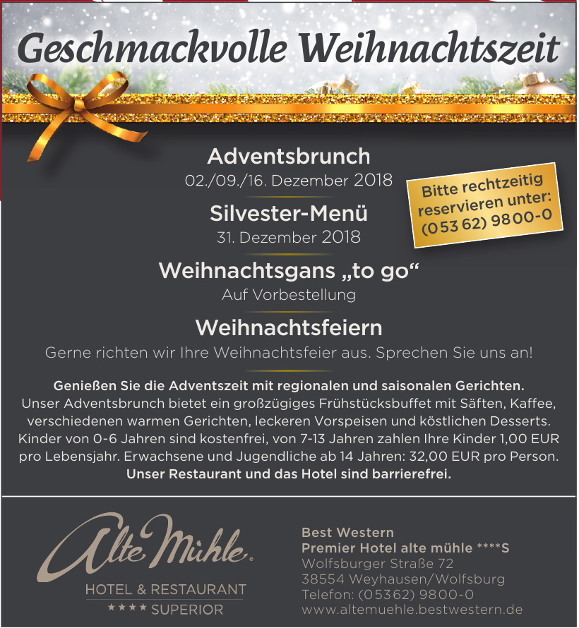 Best Western Premier Hotel alte mühle ****S Best Western Premier Hotel alte mühle ****S