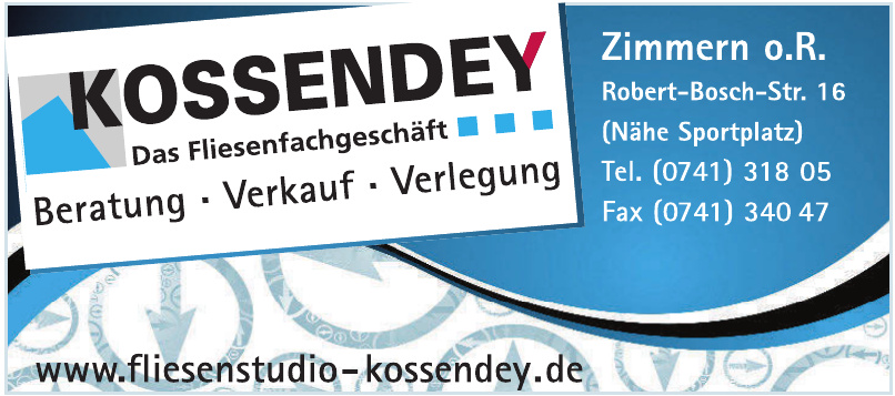 Kossendey Das Fliesenfachgeschäft Kossendey Das Fliesenfachgeschäft