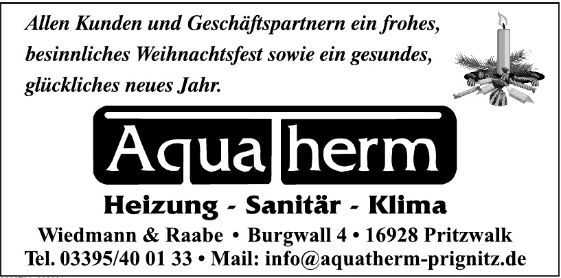 Aquatherm Wiedmann & Raabe