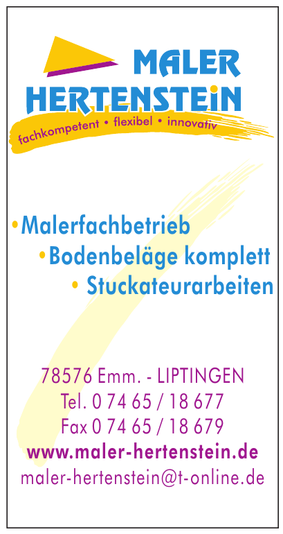Maler Hertenstein Maler Hertenstein