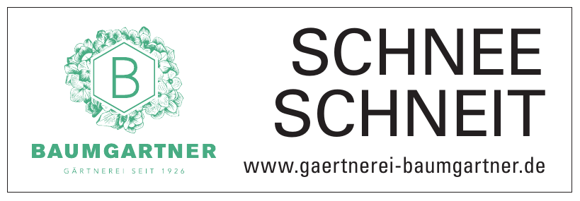 Gärtnerei Baumgartner Gärtnerei Baumgartner