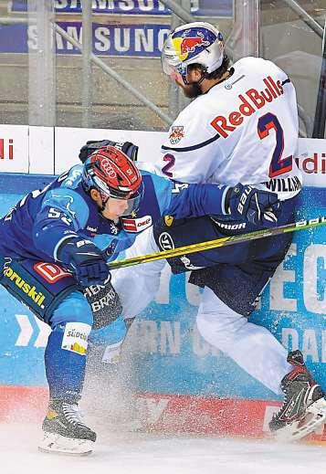 Können die Ingolstädter um Petrus Palmu (links) gegen den beinahe übermächtig wirkenden Favoriten aus München mit Andrew MacWilliam bestehen? Das Play-off-Viertelfinale in der DEL beginnt an diesem Dienstag. Foto: Traub Können die Ingolstädter um Petrus Palmu (links) gegen den beinahe übermächtig wirkenden Favoriten aus München mit Andrew MacWilliam bestehen? Das Play-off-Viertelfinale in der DEL beginnt an diesem Dienstag. Foto: Traub