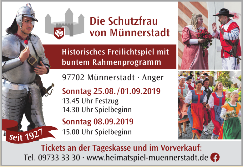 Die Schutzfrau von Münnerstadt Die Schutzfrau von Münnerstadt
