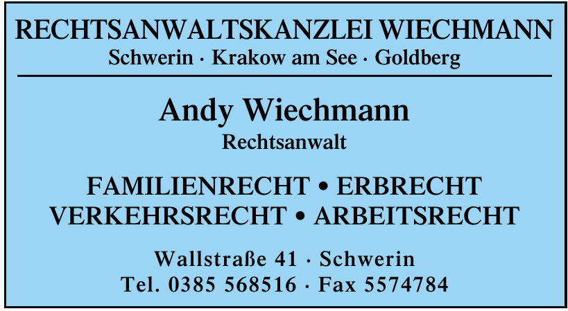 Andy Wiechmann Rechtsanwalt