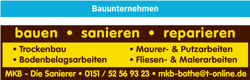 MKB - Die Sanierer MKB - Die Sanierer