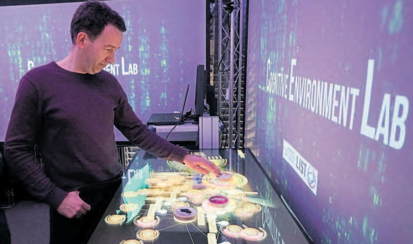 Kognitive Begegnungen bieten den Mitarbeitern von morgen digitale Werkzeuge zur Erfüllung ihrer Aufgaben, während ihre Aktivität erkannt und gemessen wird.