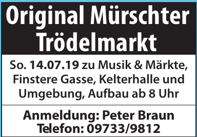 Original Mürschter Trödelmarkt Original Mürschter Trödelmarkt