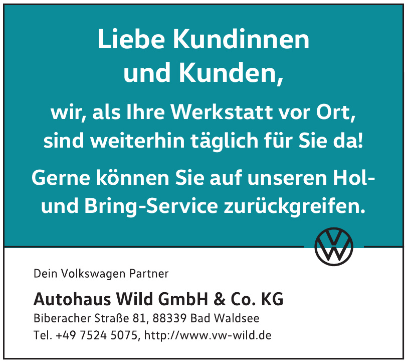 Autohaus Wild GmbH & Co. KG Autohaus Wild GmbH & Co. KG
