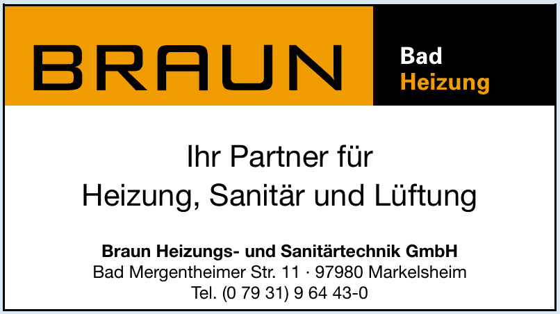 Braun Heizungs- und Sanitärtechnik GmbH