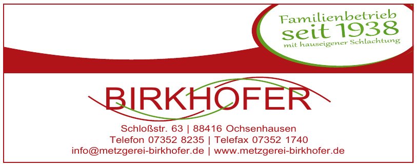 Metzgerei Birkhofer GmbH Metzgerei Birkhofer GmbH