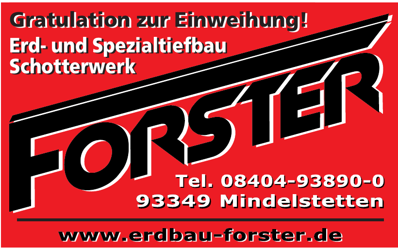 Erdbau Forster Erdbau Forster
