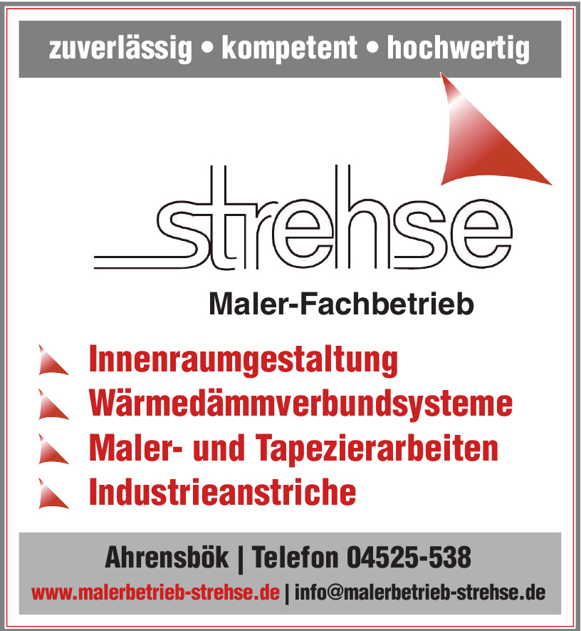 Strehse Maler Fachbetrieb Strehse Maler Fachbetrieb