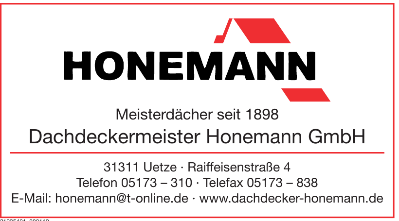 Dachdeckermeister Honemann GmbH Dachdeckermeister Honemann GmbH