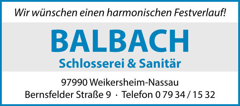 Balbach Schlosserei & Sanitär