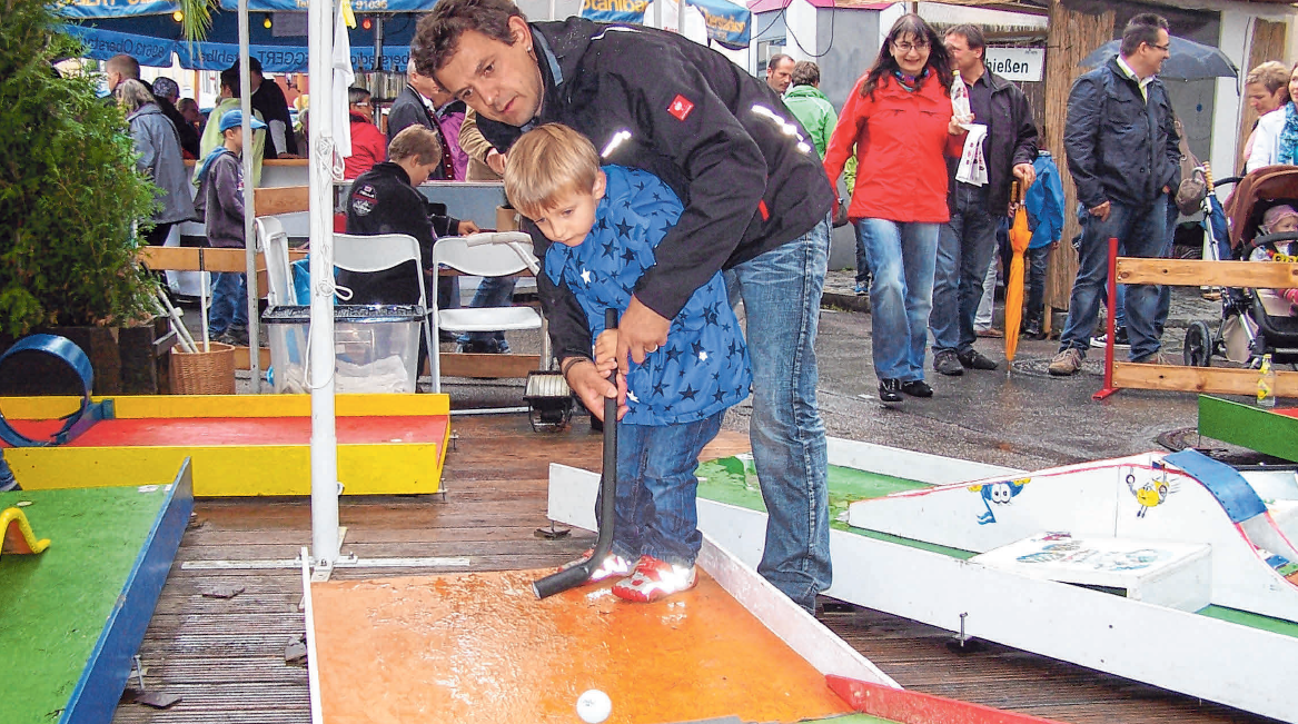 Im „Großen Kinderland“ warten viele Attraktionen auf die jüngsten Besucher. FOTO: BURGHART Im „Großen Kinderland“ warten viele Attraktionen auf die jüngsten Besucher. FOTO: BURGHART