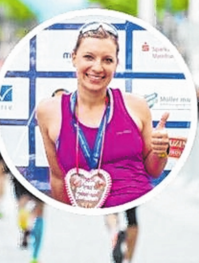 Schirmherrin Carolin Lehrieder ist wieder dabei. FOTO: MARATHON Schirmherrin Carolin Lehrieder ist wieder dabei. FOTO: MARATHON