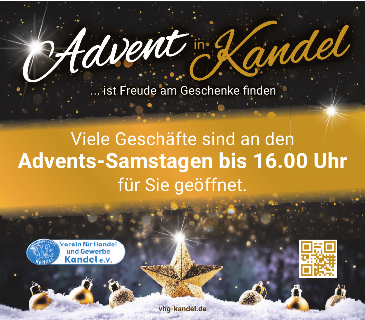Advent in Kandel