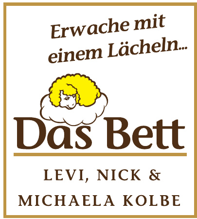 Das Bett Levi, Nick & Michaela Kolbe Das Bett Levi, Nick & Michaela Kolbe