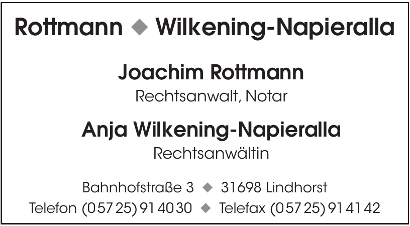 Rottmann - Wilkening-Napieralla