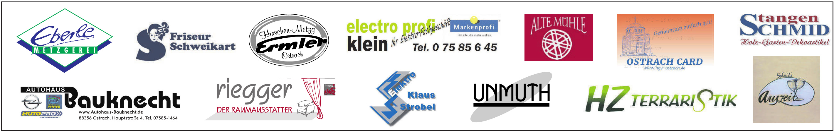 Mit der Ostrach Card gewinnen Image 1 Mit der Ostrach Card gewinnen Image 1