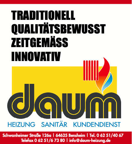 Daum Heizung, Sanitär, Kundendienst Daum Heizung, Sanitär, Kundendienst