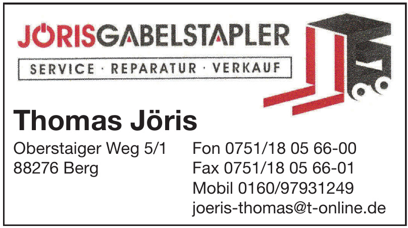 Thomas Jöris Thomas Jöris