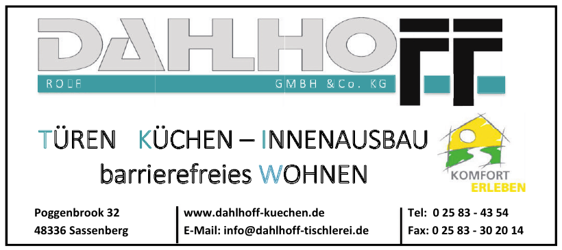 Dahlhoff GmbH & Co. KG Dahlhoff GmbH & Co. KG