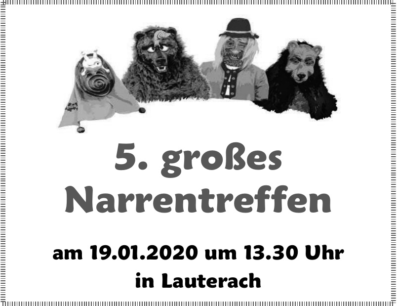 5. großes Narrentreffen 5. großes Narrentreffen