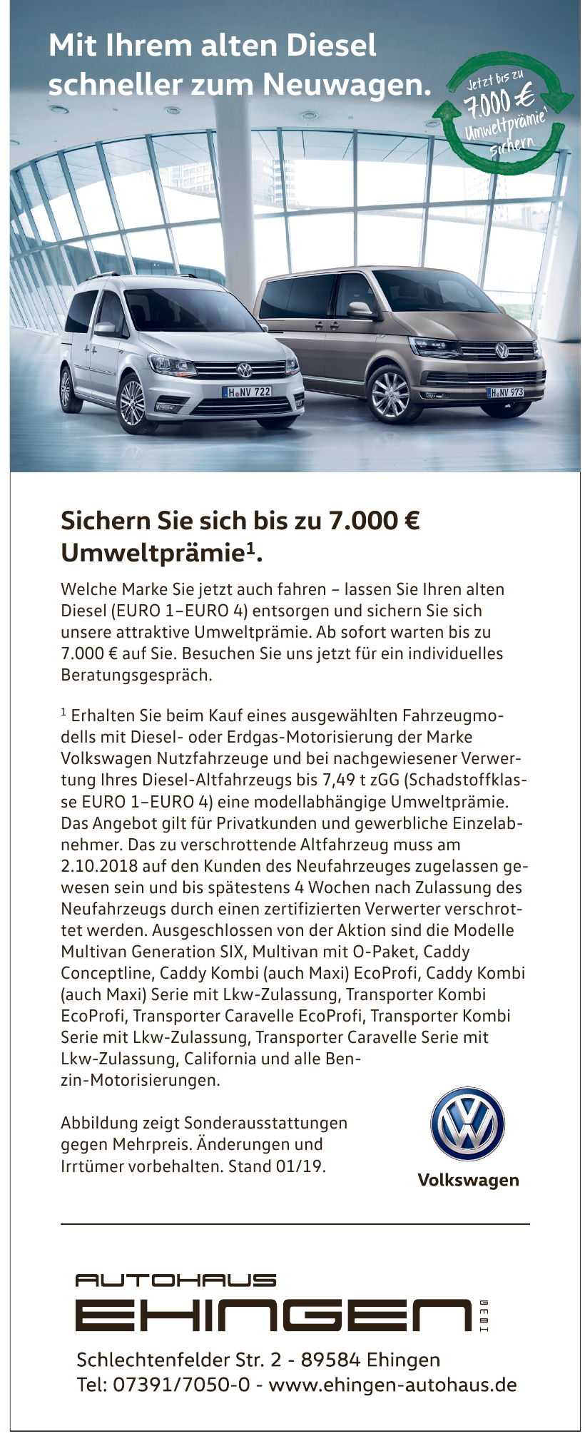 Autohaus Ehingen GmbH Autohaus Ehingen GmbH