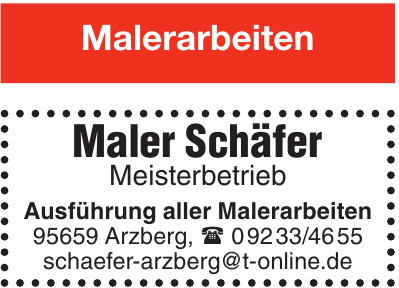 Maler Schäfer Maler Schäfer