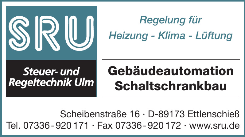 SRU Steuer- und Regeltechnik Ulm