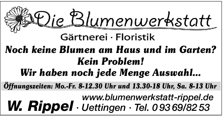 Die Blumenwerkstatt Rippel Die Blumenwerkstatt Rippel