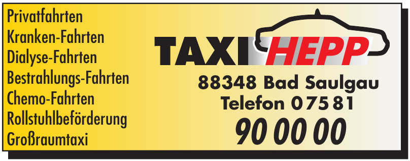 Taxi Hepp Taxi Hepp