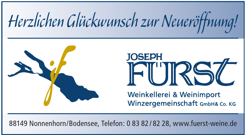 Weinkellerei Joseph Fürst GmbH & Co KG Weinkellerei Joseph Fürst GmbH & Co KG