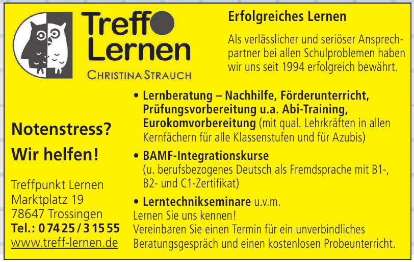 Treff Lernen Treff Lernen