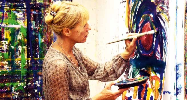 Wichtiger Behandlungsbaustein: Therapieangebote wie die Kunst- und Maltherapie Wichtiger Behandlungsbaustein: Therapieangebote wie die Kunst- und Maltherapie