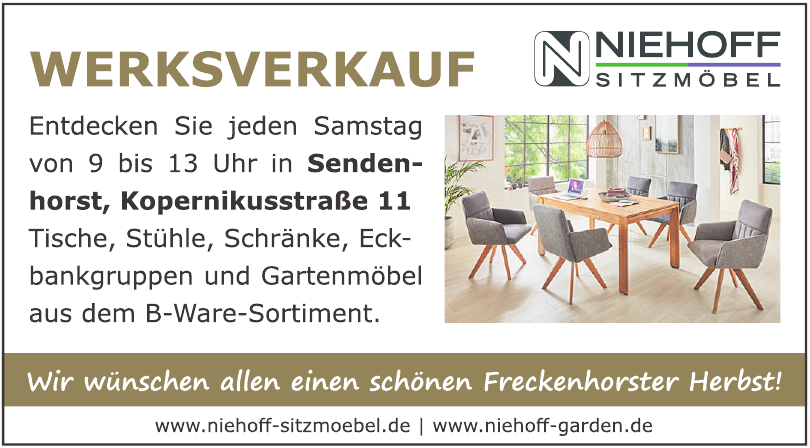 Niehoff Stitzmöbel GmbH Niehoff Stitzmöbel GmbH