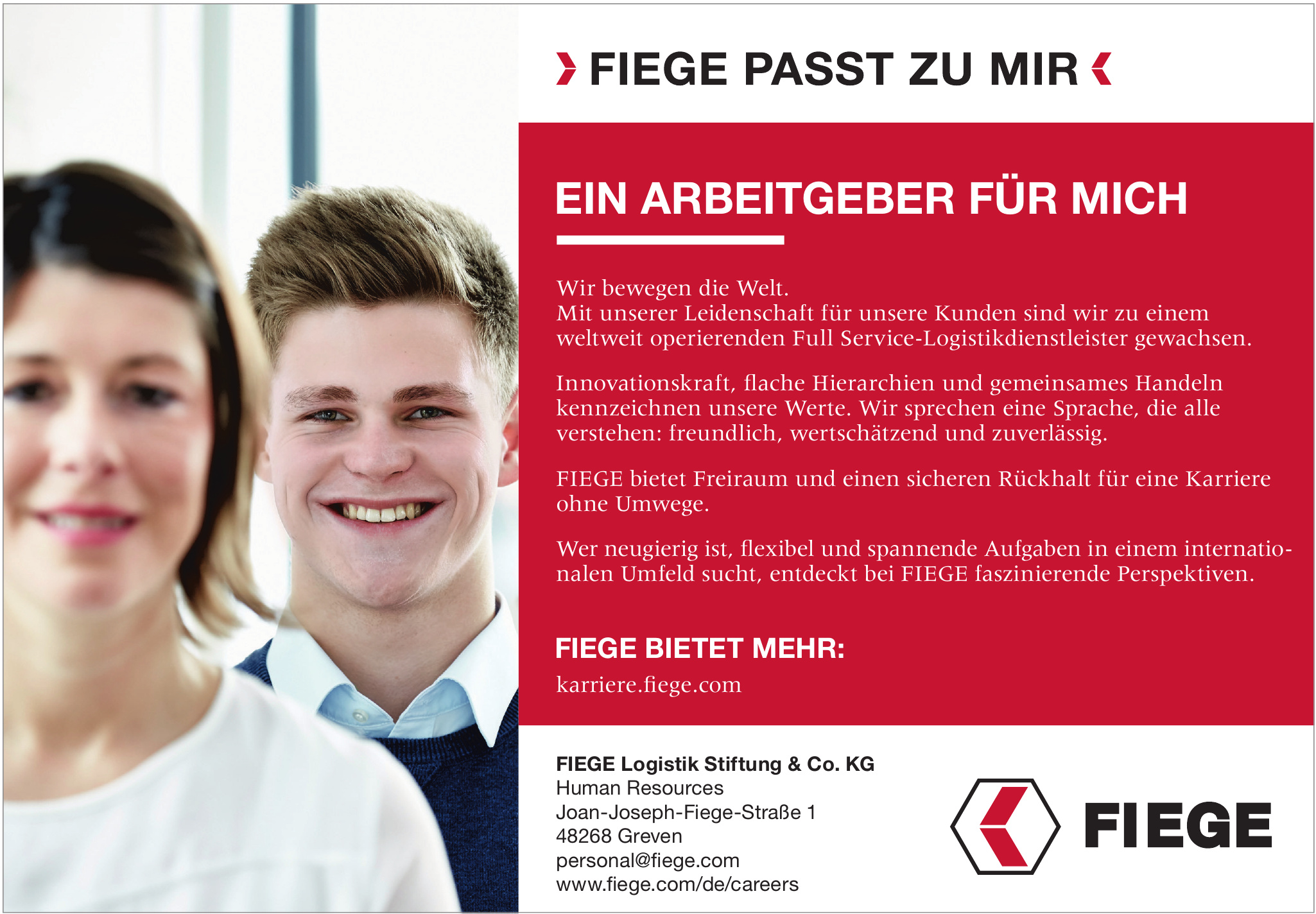 FIEGE Logistik Stiftung & Co. KG FIEGE Logistik Stiftung & Co. KG