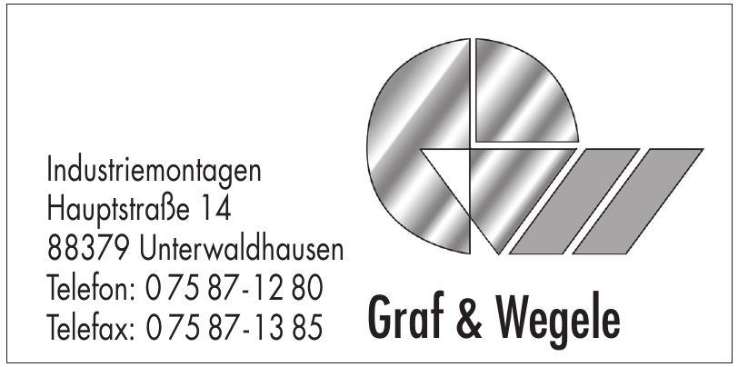 Industriemontagen Graf & Wegele Industriemontagen Graf & Wegele