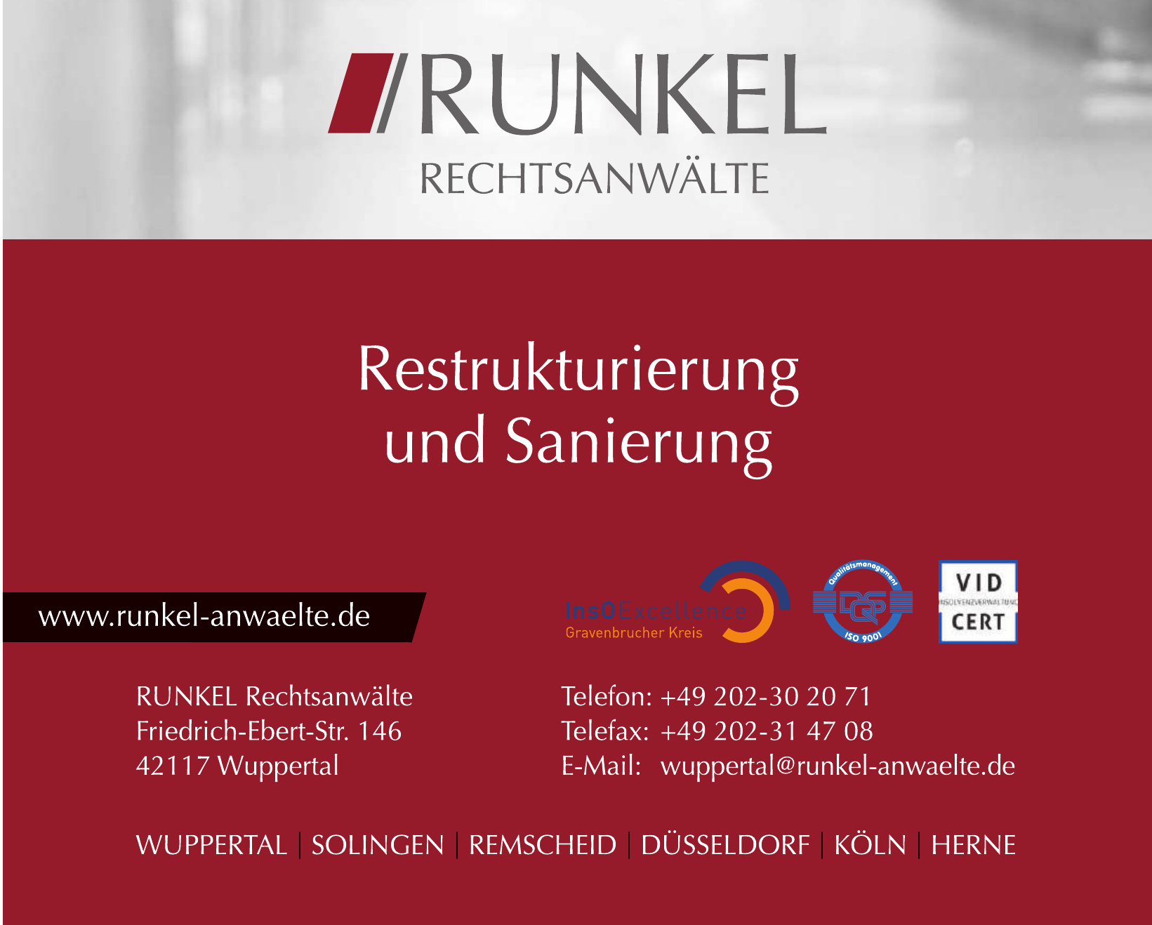 Runkel Rechtsanwälte Runkel Rechtsanwälte