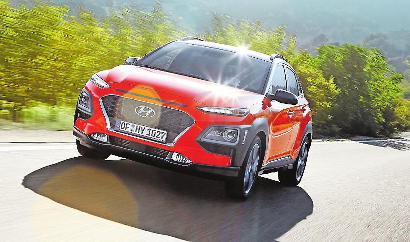 Hyundai Kona. FOTO: AGENTUR Hyundai Kona. FOTO: AGENTUR