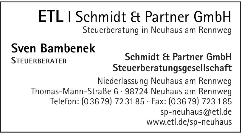Schmidt & Partner GmbH Schmidt & Partner GmbH