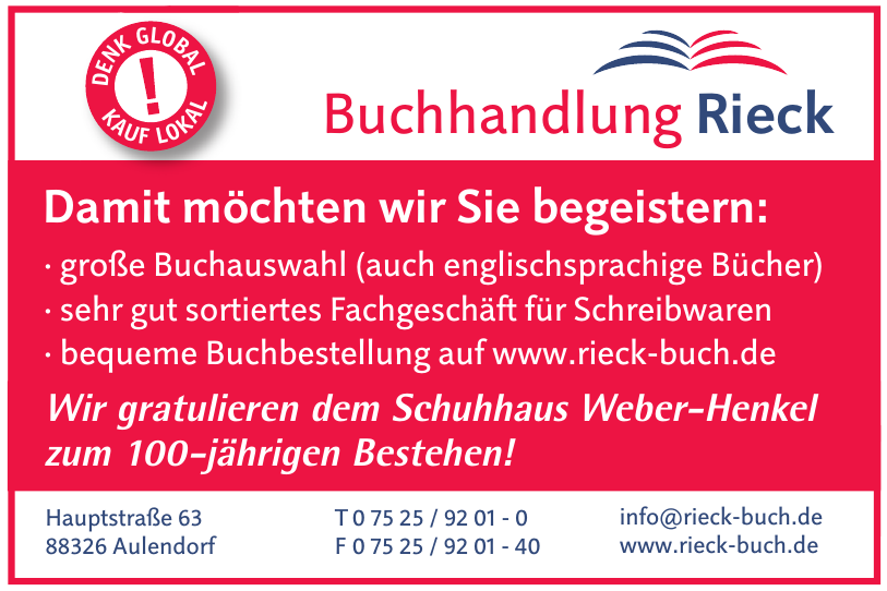 Buchhandlung Rieck Buchhandlung Rieck