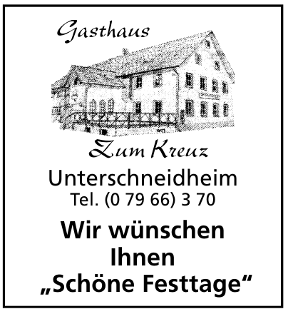 Gasthaus Zum Kreuz Gasthaus Zum Kreuz