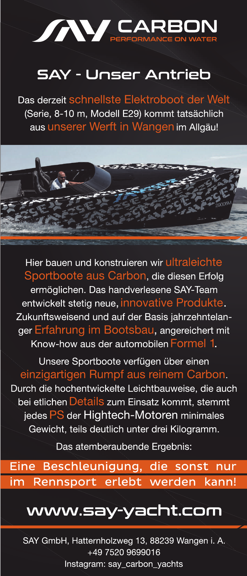 SAY Gmbh SAY Gmbh
