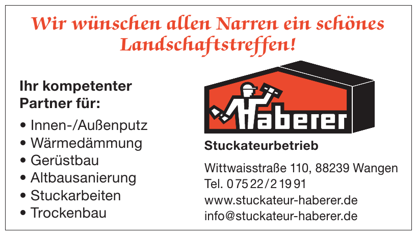 Haberer Stuckateurbetrieb Haberer Stuckateurbetrieb