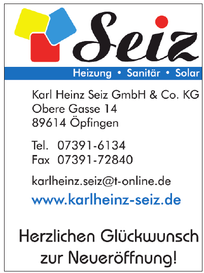 Karl-Heinz Seiz GmbH & Co. KG Karl-Heinz Seiz GmbH & Co. KG