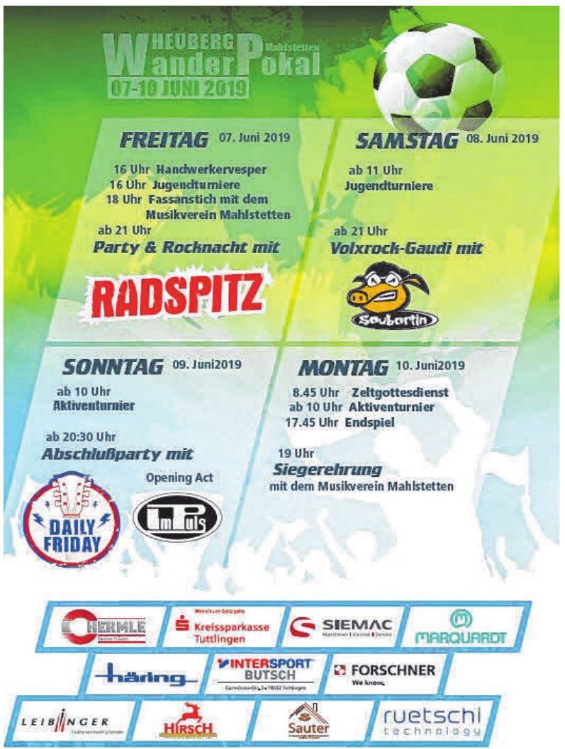 Wander Pokal Heuberg Wander Pokal Heuberg