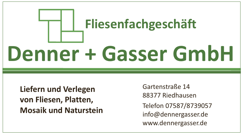 Denner + Gasser GmbH Denner + Gasser GmbH